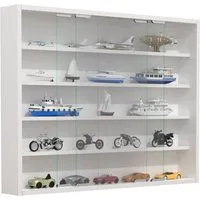 VCM Hängevitrine Hängevitrine Wandvitrine Sammel Deko Agisa L VCM Wandvitrine Agisa 60x77x10 cm Holzwerkstoff, Glas