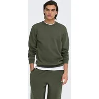 ONLY & SONS Sweatshirt ONSCERES CREW NECK NOOS Baumwollmischung, regular fit