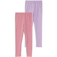s.Oliver Junior Leggings (2-tlg) 2er Pack / für Girls / mit Stretch