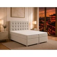 Best for Home Boxspringbett Trinity K-9 mit Stauraum & 7-Zonen Komfort – modern & komfortabel (Komplett-Set, 1-St., 140x200 160x200 180x200 200x200 cm), Handwerksqualität, TOP Preis-Leistungs-Verhältnis