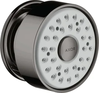 Hansgrohe Seitenbrause Axor rund Polished Black Chrome 28464330