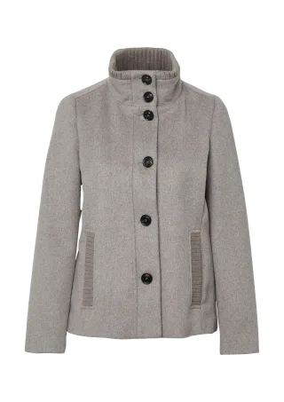 s.Oliver - Outdoor-Jacke beige|braun - Gr. - 40