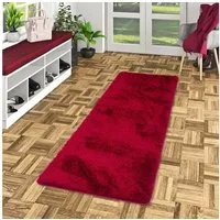 Snapstyle Hochflor-Teppich Hochflor Shaggy Teppich Feeling Mix Läufer, Rechteckig, Höhe: 48 mm
