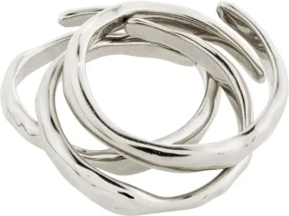 pilgrim - Ringset - Thankful silver - Gr. - OS