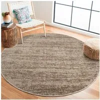 Sanat Teppich Oslo, rund, Höhe: 10 mm, Kurzflor, Wohnzimmer, Schlafzimmer, fussbodenheizungsgeeignet