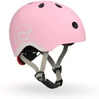 Scoot and Ride Kinderhelm Helm XXS Rose, Kinderfahrzeug-Helm, Babyhelm Rosa