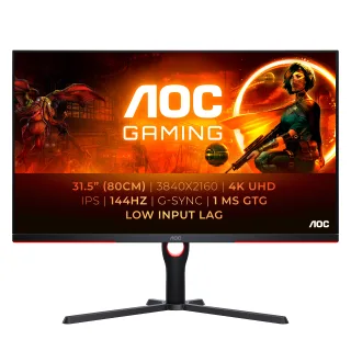 AOC Gaming U32G3X/BK | u32g3x/bk | LED-Monitor - Gaming