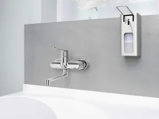Hansa Waschtisch-Batterie HANSACLINICA Digital+ 0155, Bluetooth chrom, 01556279 01556279