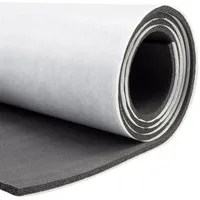 HASKYY Akustikplatte HASKYY Schaumdämmung Akustik Schaumstoff 10mm Soft-Butyl Rolle 1qm
