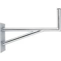 PremiumX SAT-Halterung 80cm Wandhalter Stahl verzinkt SAT Wand Halterung mit Stützelement