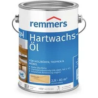 Remmers Hartwachsöl Hartwachs-Öl farblos 2,5 Liter, für Holzböden & Möbel und Korkböden, langlebig, schmutzabweisend