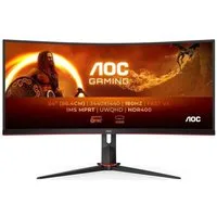 AOC AOC CU34G2XP/BK Gaming-LED-Monitor (3440 x 1440, 1 ms Reaktionszeit, VA Panel)