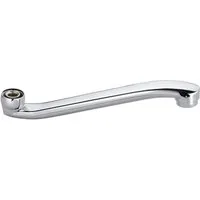 Aqualine Waschtischarmatur Wasserauslauf, 220mm, flach, hoch, Chrom Aqualine-43993