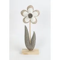 Trend Line Dekoobjekt TrendLine Aufsteller Holz Blume 32 x 5 x 11 cm