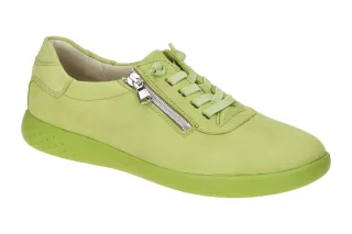 Waldl?ufer 947006 H-CLOE Damen Halbschuhe Gr?n Lime bequeme Schn?rschuhe