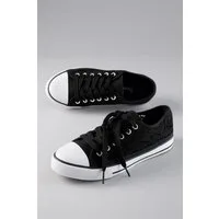 Aniston SHOES Sneaker Schnürschuh, Freizeitschuh in Häkeloptik - NEUE KOLLEKTION