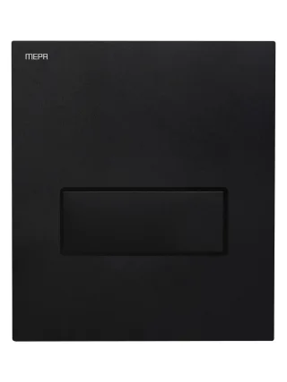 Mepa Urinal-Betätigungsplatte MEPA Orbit Kunststoff Mattschwarz, 421139 421139