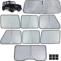 Tenzo-R Autosonnenschutz Verdunklung 8-teilig für Mercedes G Klasse W463 2018-2024