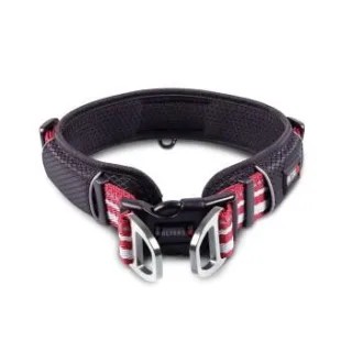 Wolters Active Pro Halsband Halsband Hundehalsband rot/ silber XS