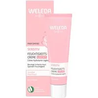 WELEDA Gesichtspflege SENSITIV FEUCHTIGKEITSCREME LEICHT MANDEL, für alle Hauttypen, parfümfrei, spendet intensive Feuchtigkeit