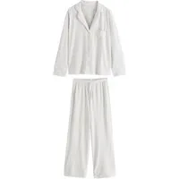 Next Pyjama Jersey-Pyjama mit Knopfleiste (2 tlg)