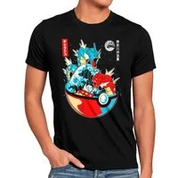 style3 T-Shirt Gyarados Wave amiibo planet go pokemon ball pikachu