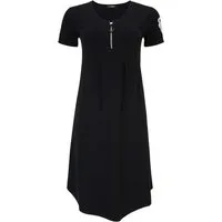 Doris Streich A-Linien-Kleid (1-tlg) mit Motiv auf dem Ärmel