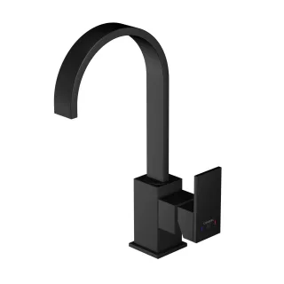 Steinberg Serie 135 Waschtisch- / Küchenarmatur, mit geschlossenem Griff 90 mm, matt black, 1351401S 1351401S
