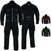 German Wear Motorradkombi BLD325K Motorradkombi Textilien motorradjacke + Motorradhose mit Protektoren