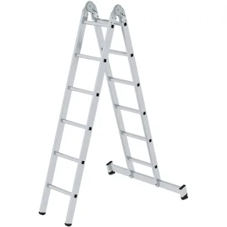 Munk Klappleiter 2-teilig mit nivello®-Traverse - 032212