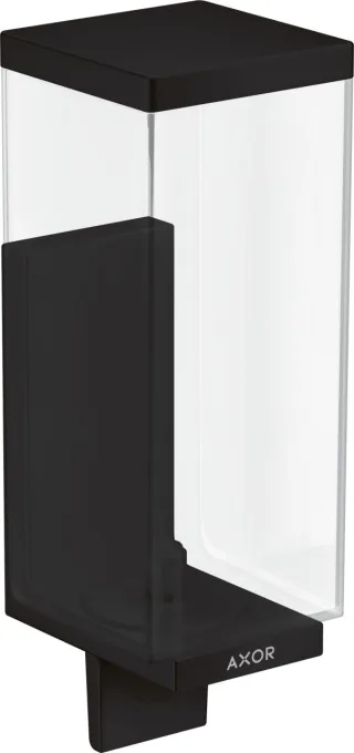 Hansgrohe Lotionspender Axor Universal Rectangular mattschwarz, 42610670 42610670