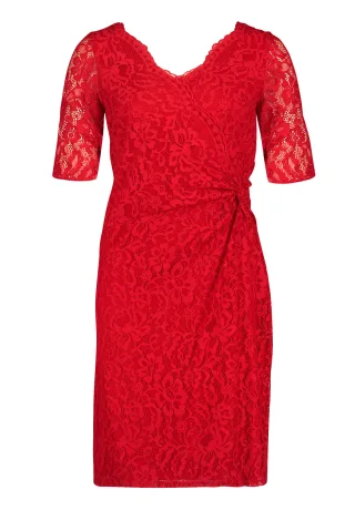 Vera Mont - Cocktailkleid Campari Red - Gr. - 38