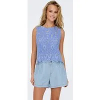 ONLY Shirttop (1-tlg) Lochmuster