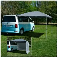 yourGEAR Sonnensegel your GEAR Parasol - Sonnendach Bulli Multivan Wohnmobil 2 x Seitenwand