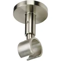 Liedeco Gardinenstangenhalter Deckenträger, Träger 1-läufig "France" - 1 Stück, Vorhangstangen, Gardinenstangen, (1-St), Halter, Träger für Stangen, Rohre 20 mm
