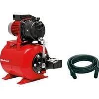 Hauswasserwerk GC-WW 6538 Set, Pumpe rot/schwarz, 650 Watt, inkl. Saugschlauch