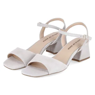 Apple of Eden Sandaletten FLORE  Grau - Gr. 37 -  Echt Leder