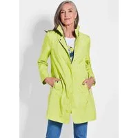 GOLDNER Kurzmantel Leicht wattierter Kurzmantel Matt schimmernde Damen Funktionsjacke mit versteckter Kapuze