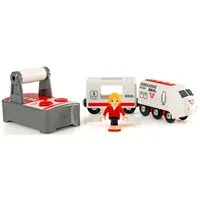 BRIO® Spielzeug-Eisenbahn BRIO® WORLD, IR Express Reisezug, mit Licht und Soundfunktion