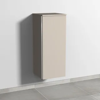 Sanipa 3way Mittelschrank mit 1 Tür, Kaschmir-Matt, BP1211U BP1211U