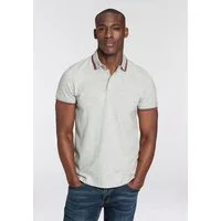 Bruno Banani Poloshirt Kurzarm, schmal geschnitten, Colourblocking-Optik
