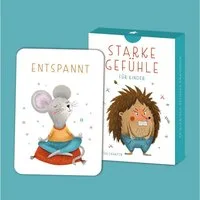 Rüsselfuchs Spiel Starke Gefühle Gefühlskarten für Kinder Emotionen Karten Set, Starke Gefühle – Gefühlskarten für Kinder, handgezeichnete Karten, kindgerechte Impulse, Faltschachtel