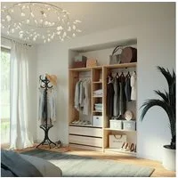 Vicco Kleiderschrank Elmo, Sonoma, 180 x 200 cm 2er Set (2-St)
