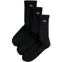 Lacoste Tennissocken (3-Paar) hochwertiger Baumwollmix, hoher Komfort und Langlebigkeit