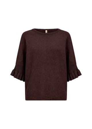 Soyaconcept - SC-HELDA 1 CHOCOLATE PLUM MELANGE - Gr. - XS