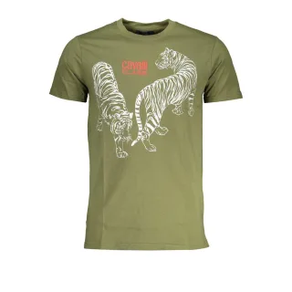 Tiger T-Shirt mit kurzen Ärmeln und Rundhalsausschnitt