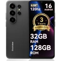 blackview Blackview Android 16 WAVE 10 (32+128) 120HZ 5000mAh AI Smartphone (6.8 Zoll, 32 MP Kamera, Fingerabdruck, Dual SIM 4G, Android 16)