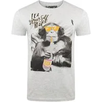 riverso T-Shirt Herren Fotoprintshirt RIVCharly Regular Fit (1-tlg) Kurzarm Tee Shirt mit Rundhalsausschnitt