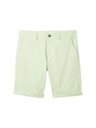 Tom Tailor - Slim Chino Shorts tender sea green - Gr. - 33