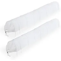 relaxdays Pflanztunnel aus Vlies 5 m 2er Set